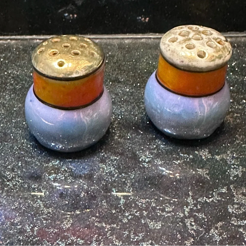 Miniature Hand Painted Made in Japan Salt & Pepper Shakers